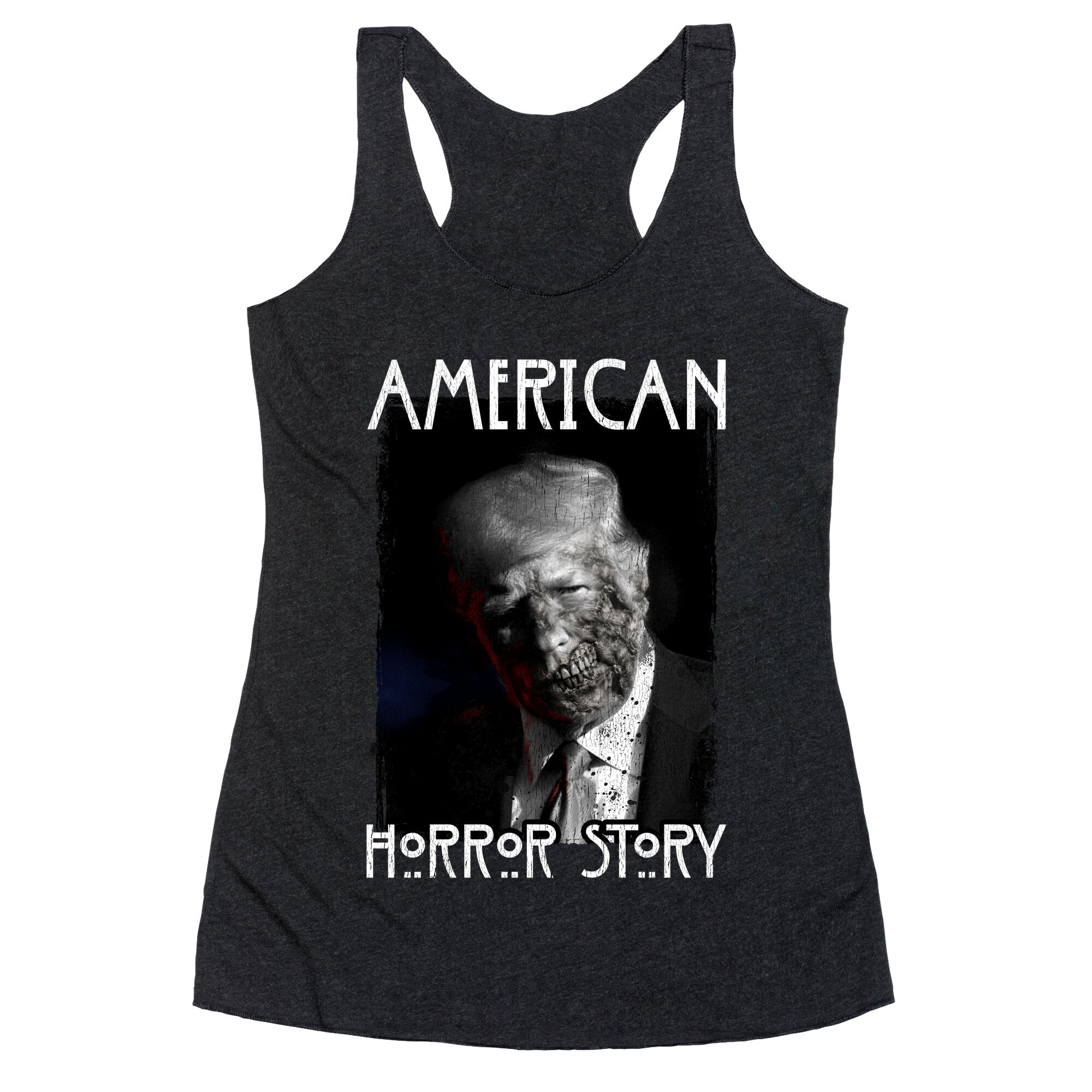 American Horror Story Trump Racerback Tank